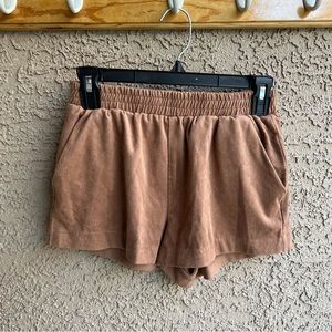 F21 elastic waistband shorts